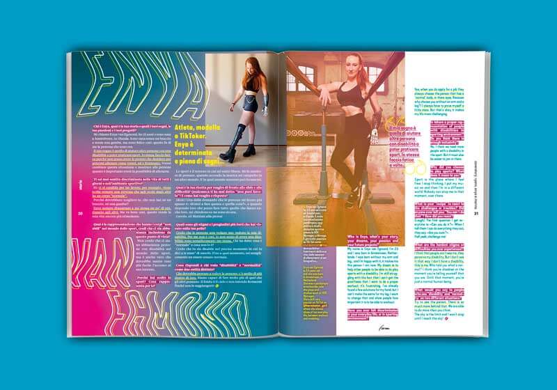 Coverstory Frisson n.6 - Enya Van Egmond