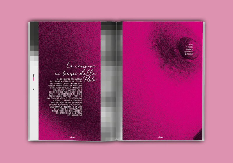 Coverstory Frisson n.8 - La censura ai tempi della Rete