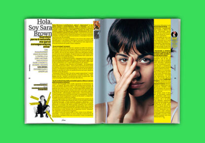Coverstory Frisson n.9 - Intervista a Sara Brown