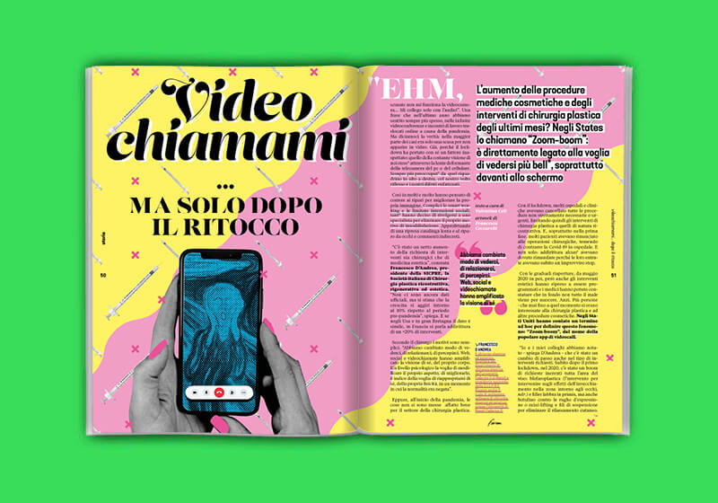Articolo Frisson n.9 - Videochiamami dopo il ritocco